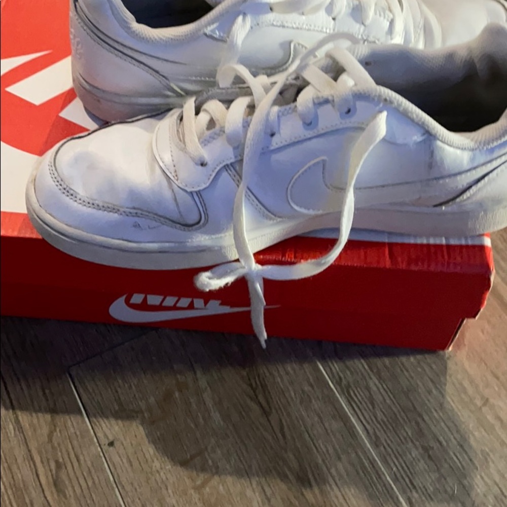 nike white shoes price